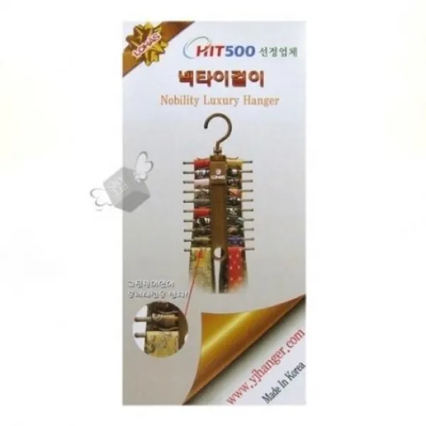 소포라 만족감 좋은 360도 회전이 만원대 가능하며 클립형태의 넥타이걸이 1P (145x300) E-437552, 1개, 갈색
