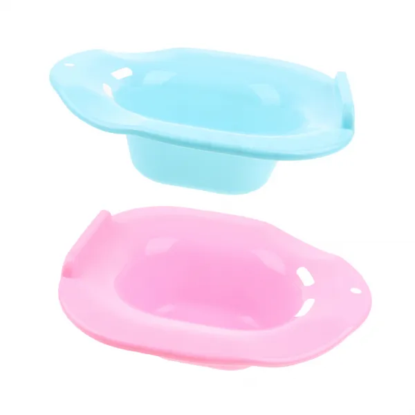 Zeyuan 2x 플라스틱 비데 치질 참을성있는 Sitz Bath 진보적 인 욕조는 쪼그리고 앉는 것을 피합니다, 모델명