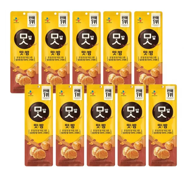 Cj 맛밤 42g X 10개 1세트