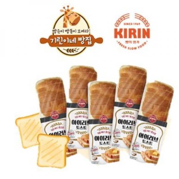 [본사직송] 기린이네 빵집 아이러브토스트 식빵 750g, 10봉