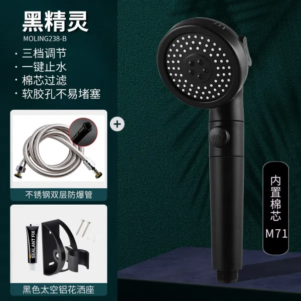 셀_샤워기 샤워해드 수압상승 욕실 물을 뿌려 깨끗이 샤워 필터 꽃을 들고 목욕 온수기 가압되고 . 목욕 청소하다 분사 꼭지 햇등