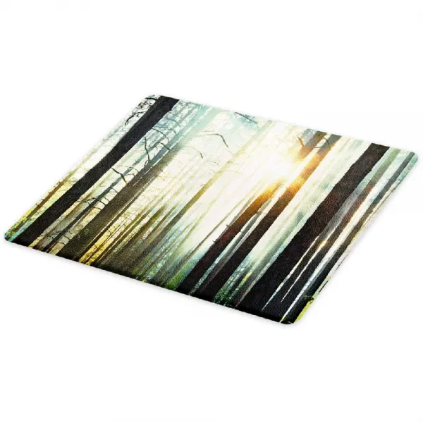 Ambesonne 가면과 페인팅 효과 디지털 아트 이미지 장식 강화 유리의 및 이사회에게 서비스를 제공 대형 상세페이지참조