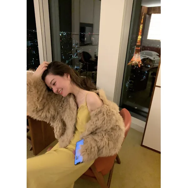 라이프영 레이스 뷔스티에원피스 THEHANDLE 섹시 브이넥 여성 겨울 가을 하프기장 무릎넘어 이너웨어 이너