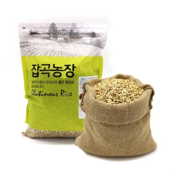 New 잡곡농장 4일발효 메밀쌀 소포장 2kg