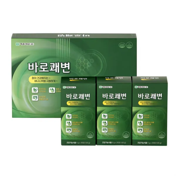 명문제약 바로쾌변 60포+10포 장건강 차전자피 식이섬유
