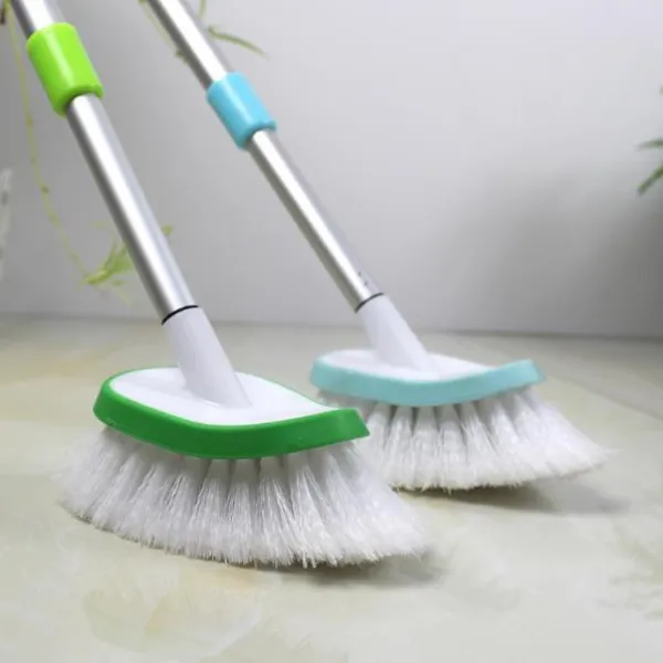 어항 솔 이끼 브러쉬 신축이끼 손잡이 청소솔 수조 세척 유리, 라이트블루 스테인리스강 어항 타입 신