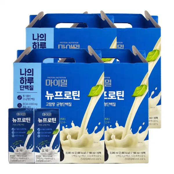 마이밀 마시는 뉴프로틴, 190ml, 64개