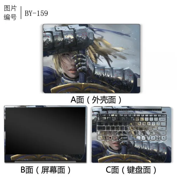 others 엔지니어 f117 스티커 화 웨 이 matebook 14 보호 케이스 레 노 버 y 7000 p 패 치 데 일 노트북 BY - 1599 ABC 3 면 + 클 렌 징 세트