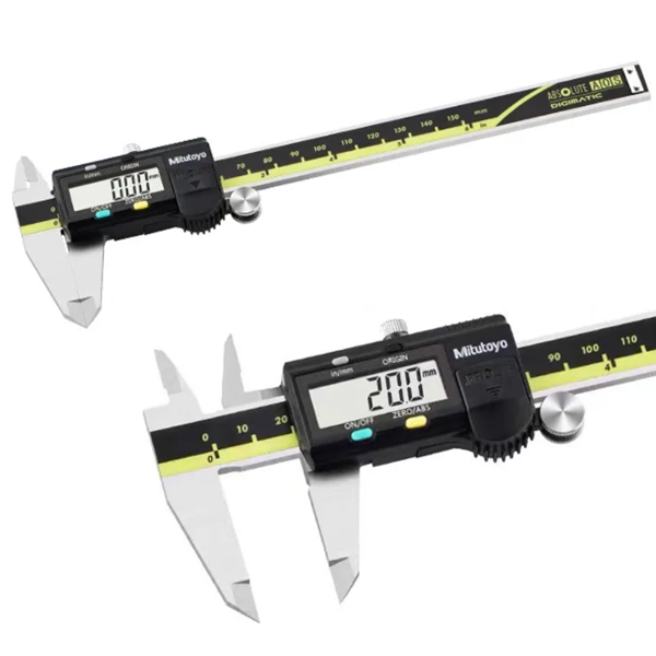 미스토요 전문가용 디지털 전자 버니어 노기스 캘리퍼스 150mm 200mm 300mm, 0-200mm + 1개, 0-200mm + 1개
