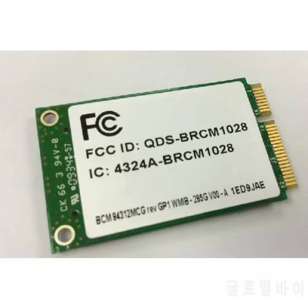 SSEA 도매업 BCM94312MCG HP dv5 dv7 CQ45 CQ40 용 무선 미니 PCI-E 카드 S, 상세내용참조