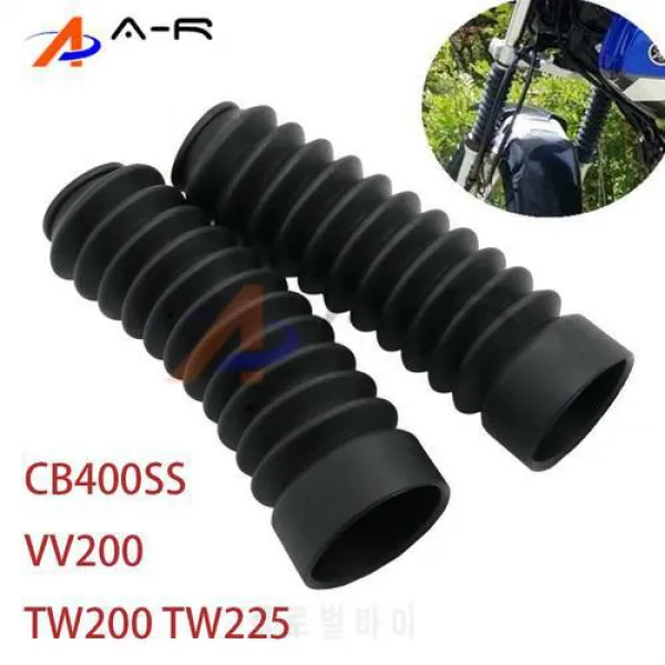 TW 200 225 고무 앞 충격 보호 포크 커버 경비병야만 용 TW300 TW225 혼다