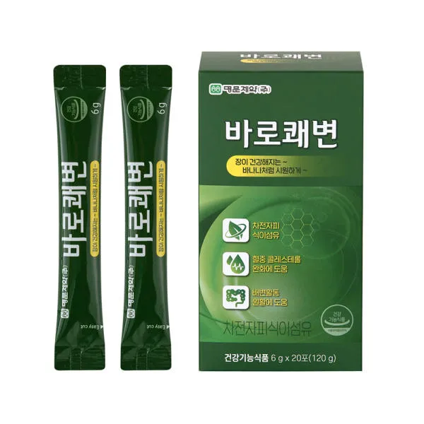 명문제약 바로쾌변 차전자피 식이섬유 배변활동 몸매유지, 30포