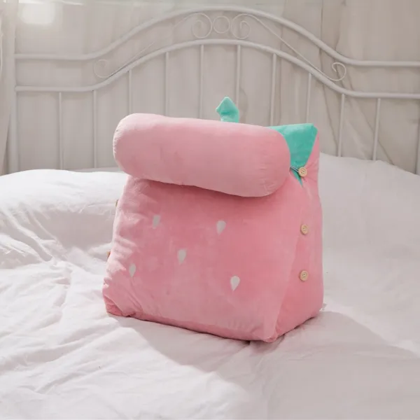 올데이퀸 모던 인테리어 심플 북유럽 소파 쿠션 베갯머리 침대 사무실 삼각임신부 허리, 삼각 쿠션 디퍼렌셜(45x42x25cm