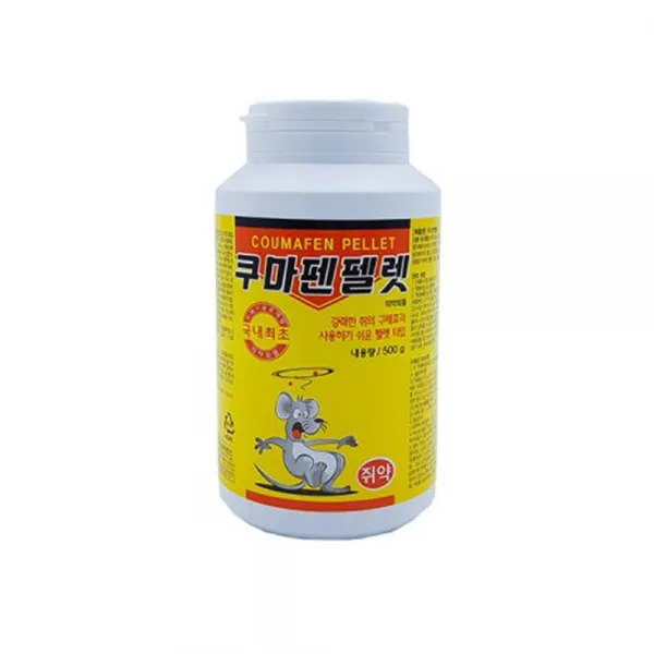 방역업체 쥐약 쿠마펜펠렛 500g(쥐박멸 살서제 셀프쥐퇴치 쥐잡는법 퇴치법 방법), 1개