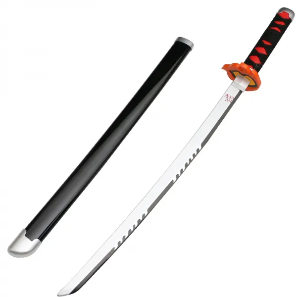 상세페이지 참조 귀멸의칼날 cos일륜도탄치랑아처선일나비인 75CM아-41527, 14.75cm 불의 신악, 01.무증정 선물