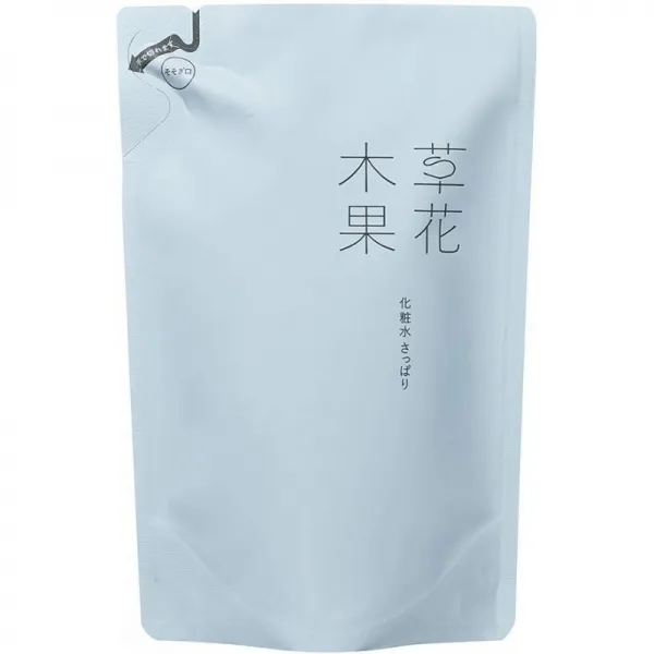 풀꽃 목과 (그런가 목하) 화장수 (전혀) 리필 용 160mL 【리뉴얼】 【딸기 코 블랙 헤드 모공 케어], 1