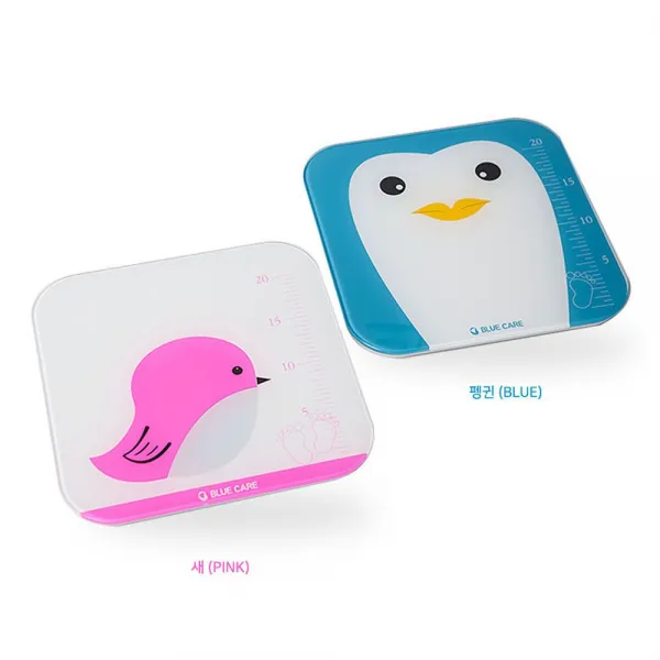 SW13C80D 체중계 표준성장률 유아 추적관리 체중계 펭귄(블루)/새(핑크), T주도매 본상품선택, T주도매 새(핑크)