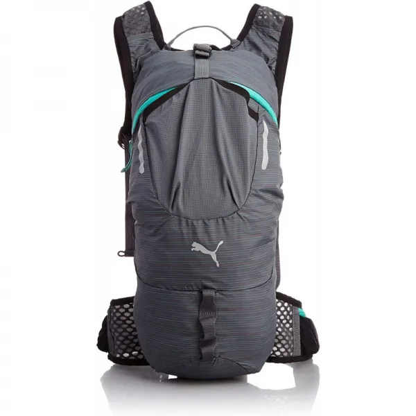 PUMA 러닝 백팩 PR 나이트캣 백팩 난기류 풀 그린 리플렉티브 실버 24 x 48 x 13 x cm 072807 01