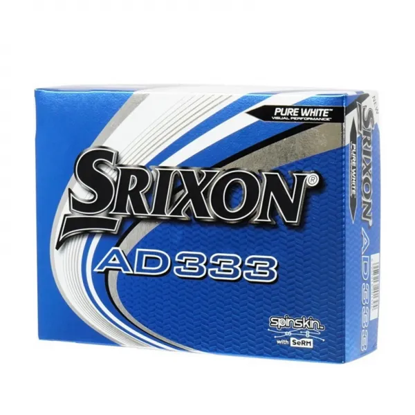 2피스골프공 Srixon Srixon골프 2층 탁구공 원거리 초보자 퇴장 경기 이단서랍 AD333, T01-화이트