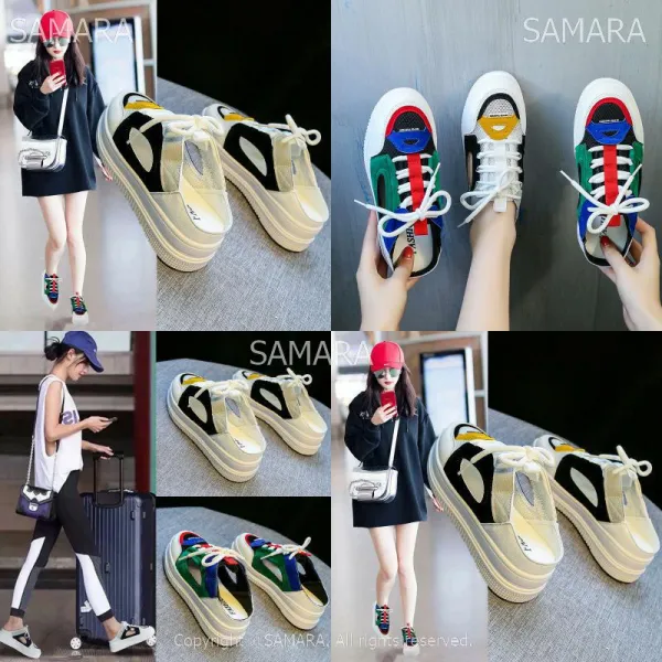 Qterra 특허브랜드 A4719 여성 플랫샌들비치슈즈 통굽슬리퍼 단화