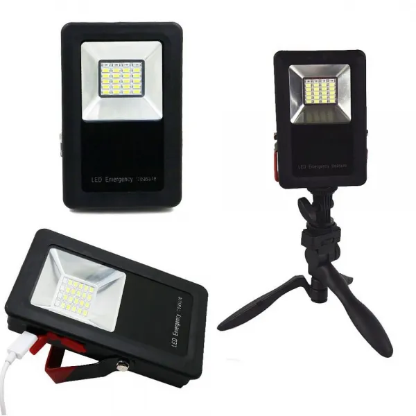 천리마마트 50W 24 LED 충전식 투광기 작업등 서치라이트 캠핑 랜턴 등기구 실링팬