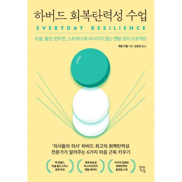 하버드 회복탄력성 수업:우울 불안 번아웃 스트레스에 무너지지 않는 멘탈 관리 프로젝트 게일 가젤 현대지성
