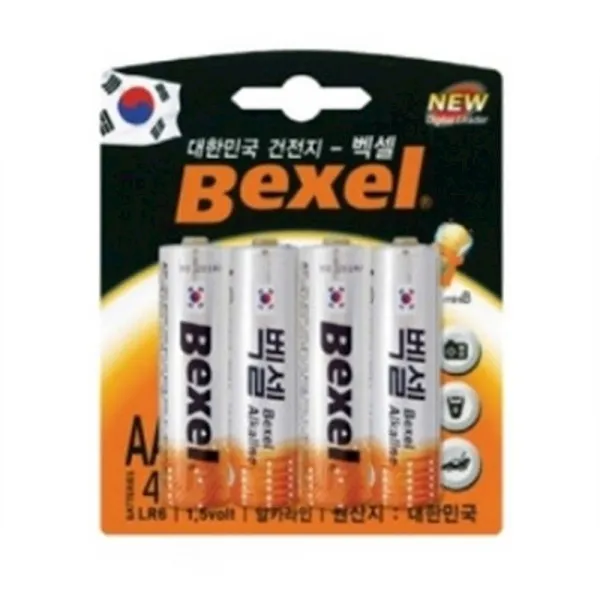 건전지 충전지 AA 4x10 1개 백셀 건전 충전 백셀건전지 건전지AAA xkdv, 1