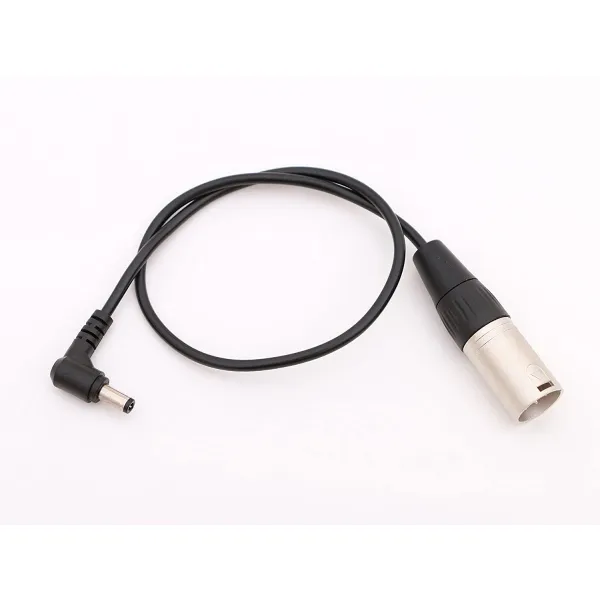 [해외직구]상표 : 사진술을위한 남성 DC 고압선 1.3ft 5.5mm 2.5mm 정각 DC 잭에 일반적인 4pin 남성 XLR, 상세 설명 참조0, One Color_One Size