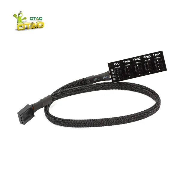 [OT-PWM5X] OTAO PWM 팬 허브 5분배 케이블, 단일상품