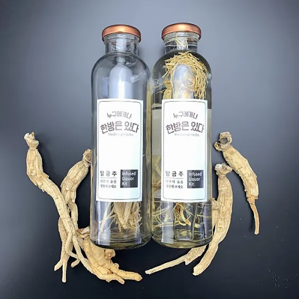 국내산 100% 풍기인삼 인삼 담금주 키트 500ml