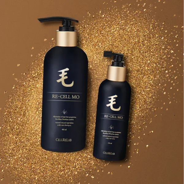 셀리랩 리셀모 샴푸 400ml 토닉 150ml 2종세트 탈모완화 기능성화장품 1세트 550ml