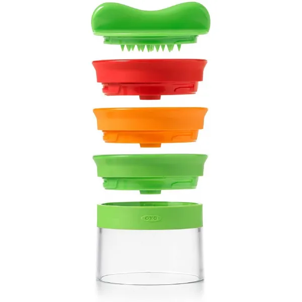 OXO 옥소 야채 채소 과일 샐러드 회전채칼 스파이럴라이저, 1개, 1단