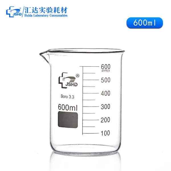 송금하고 있다 억 유리 내열 ML 화학 실험 기구 두꺼운 눈금 고형, 600ml 정해진 시간에 뺏다 구매함
