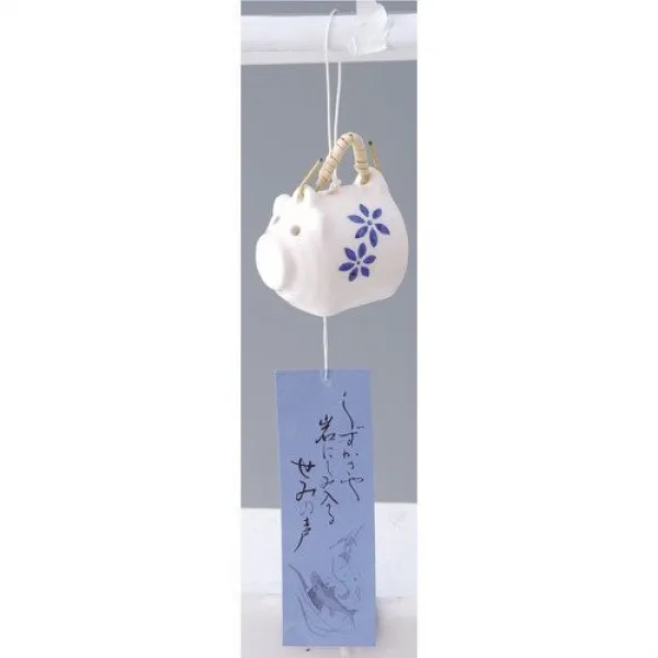 풍경 돼지(꽃) [높이5cm] 납량 인테리어 귀여운 시원하 여름, 본문참고