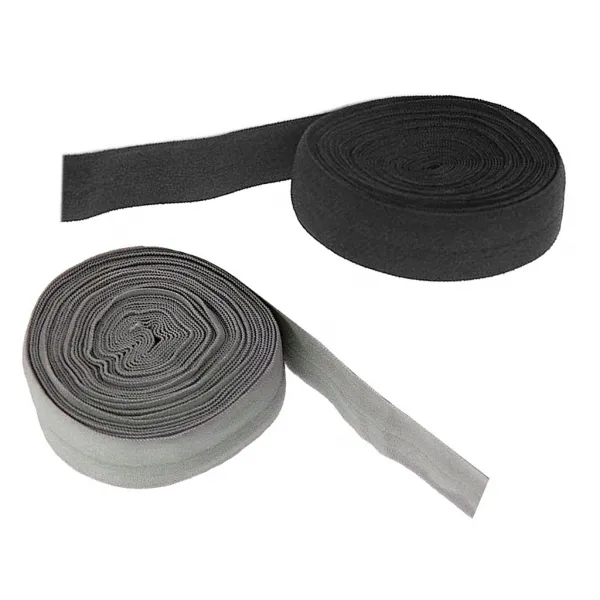JC DIY 바지 침대보 길쌈을위한 2x 10.93 야드 20mm 의무적 인 탄력있는 밧줄, As Described