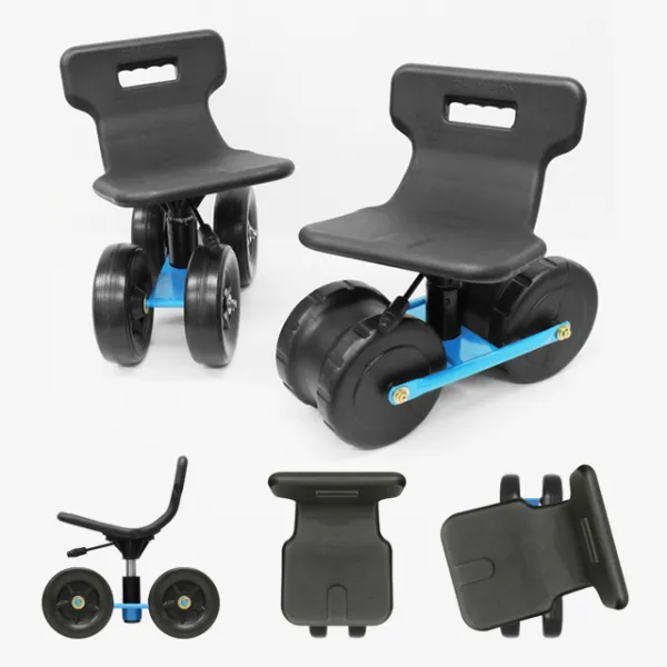 농사용 이동식 작업 의자 농업용 하우스 밭농사 고추밭 수확차 참순이 2륜 바퀴