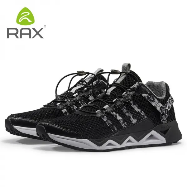 RAX 소계화 남자/여자 미끄럼 방지 통풍 트레킹화 내마모속건조 아웃도어 낚시화 가벼운 등산화 그을음/남 42, 단일상품