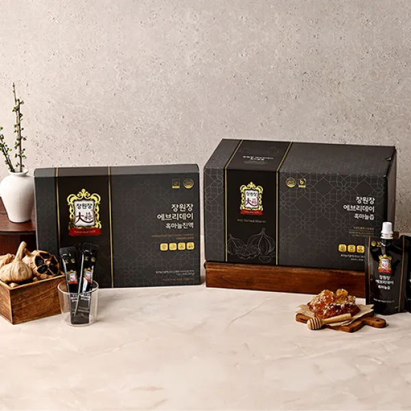 장원장 의성흑마늘즙 진액 12ml 스틱 30개, 흑마늘진액 스틱 30포 1+1 (2Box)