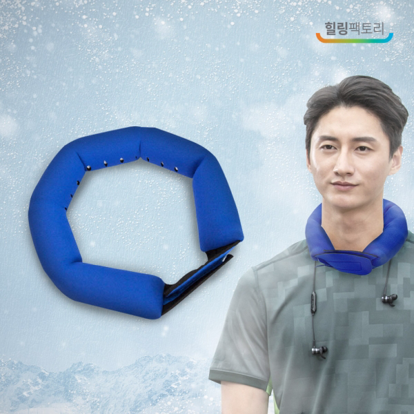 힐링팩토리 폭염 여름준비 쿨넥 쿨조끼