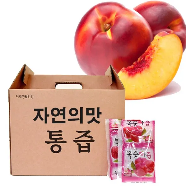 천도 복숭아즙 80ml 30포(선물포장), 1박스