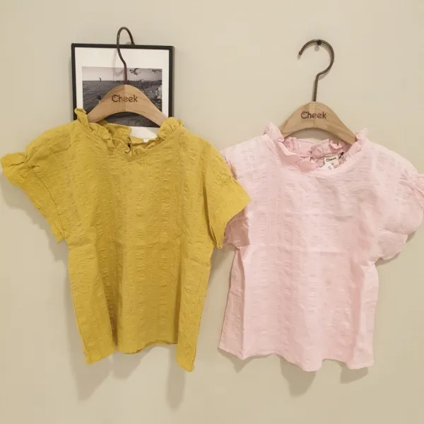 치크 와우!!대박!!50%9900원!!!러블리의 극치!!러플러플 블라우스CKBA19F71