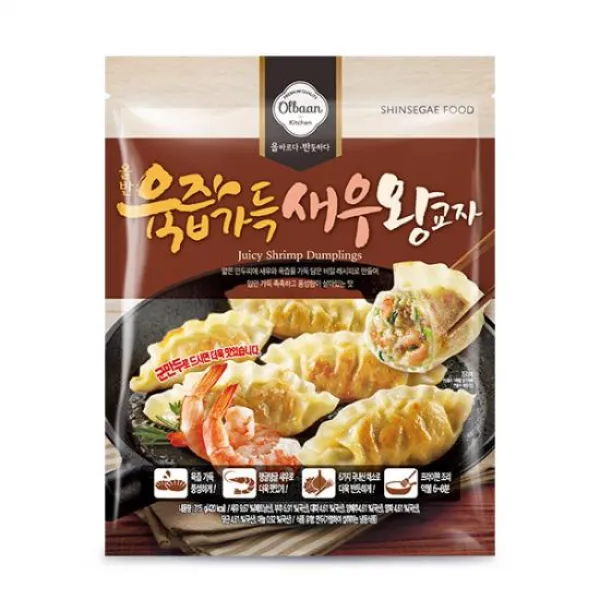 [신세계푸드] 올반_육즙가득새우왕교자_315g*6, 1개