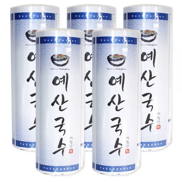 예산국수 소면 1200g, 5개, 1200g