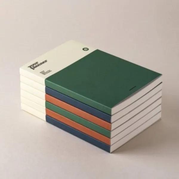  텐바이텐 라이프앤피시스 유어플래너 L 만년형 반년 Green