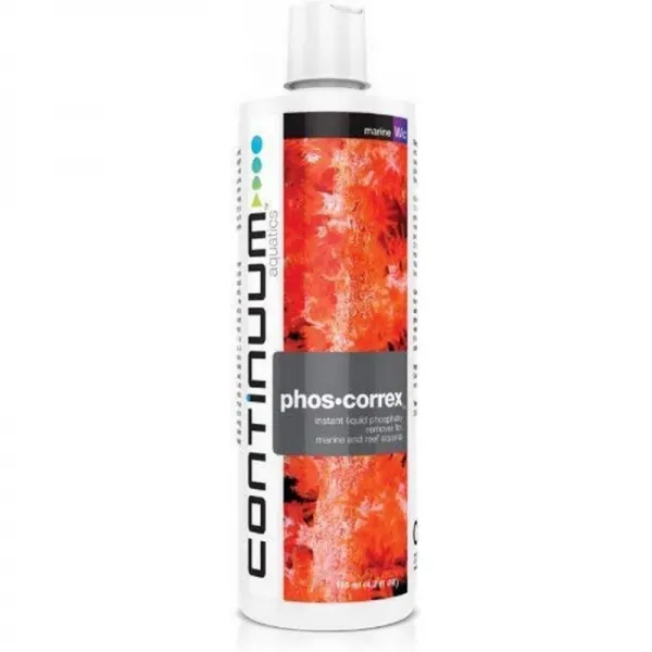 Phos-Correx 해양 및 암초 아쿠아 리아 용 인스턴트 액체 인산염 제거제 125ml, 1