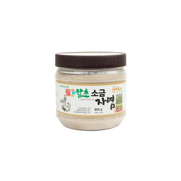 진짜배기순천만함초 순천만함초자염소금, 800g, 1개