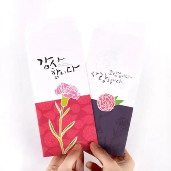 [텐바이텐] 카네이션 돈봉투 SET, 감사카네이션, 옵션선택