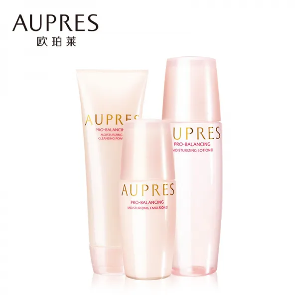 오퍼라이 AUPRES 균등보습화장품스킨케어 세트 (폼 클렌저 125g+ 스킨스킨 150ml+ 로션 100ml) 02 영양 보습형 보습수 오일 밸런스, 상세페이지 참조