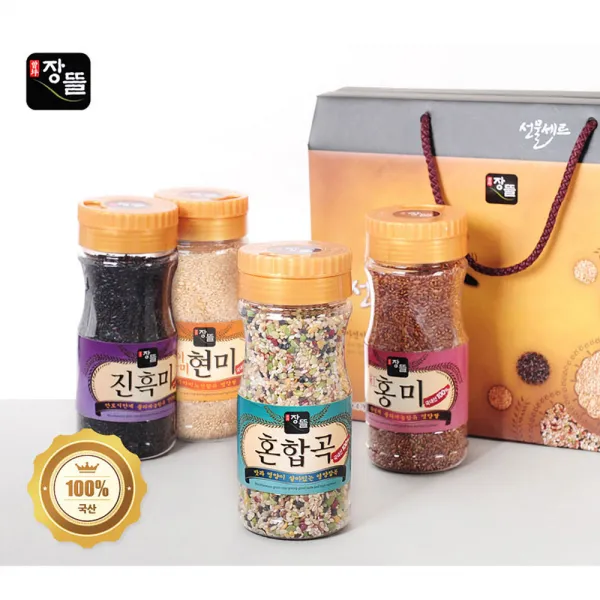 장뜰 국내산 잡곡선물세트 4종 단일상품