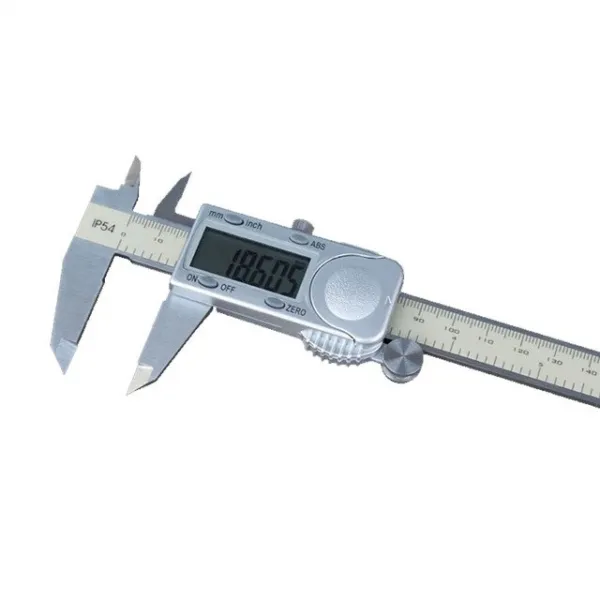 Terma 정확도 0.01mm IP54 방수 150mm 300mm 디지털 버니어 캘리퍼스 마이크론 전자 캘리퍼스 두께 마이크, 03 silver color 0-300mm